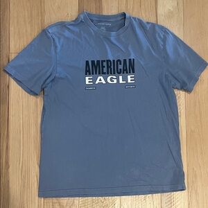 American Eagle Outfitters Slate Blue Tee shirt men medium
